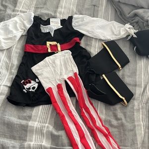 Precious lil pirate girls costume